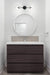 Sconce Nuvo 60-7132 Axis - 2 Light - Wall Sconce Fixture - Matte Black Finish with Brushed Nickel Accents - Clear Glass Nuvo