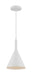 Pendant Nuvo 60-7137 Lightcap - 1 Light - Small Pendant Fixture - Matte White Finish Nuvo