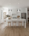 Pendant Nuvo 60-7138 Lightcap - 1 Light - Large Pendant Fixture - Matte White Finish Nuvo