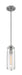 Mini Pendant Nuvo 60-7140 Marina - 1 Light - Mini Pendant Fixture - Brushed Nickel Finish with Clear Glass Nuvo