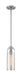 Mini Pendant Nuvo 60-7140 Marina - 1 Light - Mini Pendant Fixture - Brushed Nickel Finish with Clear Glass Nuvo
