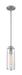 Mini Pendant Nuvo 60-7140 Marina - 1 Light - Mini Pendant Fixture - Brushed Nickel Finish with Clear Glass Nuvo