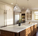 Pendant Nuvo 60-7142 Teresa - 1 Light - Bell Pendant Fixture - Burnished Brass Finish with Clear Glass Nuvo