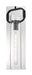 Pendant Nuvo 60-7153 Teresa - 1 Light - Cylinder Pendant Fixture - Matte Black Finish with Clear Glass Nuvo