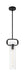 Pendant Nuvo 60-7153 Teresa - 1 Light - Cylinder Pendant Fixture - Matte Black Finish with Clear Glass Nuvo