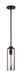 Mini Pendant Nuvo 60-7160 Marina - 1 Light - Mini Pendant Fixture - Matte Black Finish with Clear Glass Nuvo