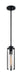 Mini Pendant Nuvo 60-7160 Marina - 1 Light - Mini Pendant Fixture - Matte Black Finish with Clear Glass Nuvo