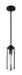Mini Pendant Nuvo 60-7160 Marina - 1 Light - Mini Pendant Fixture - Matte Black Finish with Clear Glass Nuvo