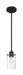 Mini Pendant Nuvo 60-7270 Sommerset - 1 Light - Mini Pendant Fixture - Matte Black Finish with Clear Glass Nuvo