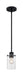 Mini Pendant Nuvo 60-7270 Sommerset - 1 Light - Mini Pendant Fixture - Matte Black Finish with Clear Glass Nuvo