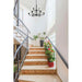 Chandelier Nuvo 60-7279 Sommerset - 9 Light - Chandelier Fixture - Matte Black Finish with Clear Glass Nuvo