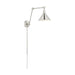 Sconce Nuvo 60-7362 Delancey Swing Arm Lamp - Polished Nickel with Switch - Polished Nickel Finish Nuvo