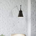 Sconce Nuvo 60-7369 Bayard Swing Arm Lamp - Matte Black with Switch Nuvo