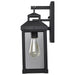 Wall Lantern Nuvo 60-7371 Corning - 1 Light Medium Wall Lantern - Matte Black with Clear Glass Nuvo