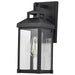 Wall Lantern Nuvo 60-7371 Corning - 1 Light Medium Wall Lantern - Matte Black with Clear Glass Nuvo