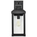 Wall Lantern Nuvo 60-7372 Corning - 1 Light Large Wall Lantern - Matte Black with Clear Glass Nuvo