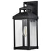 Wall Lantern Nuvo 60-7372 Corning - 1 Light Large Wall Lantern - Matte Black with Clear Glass Nuvo