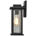 Wall Lantern Nuvo 60-7375 Sullivan - 1 Light Medium Wall Lantern - Matte Black with Clear Seeded Glass Nuvo