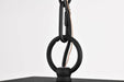 Hanging Lantern Nuvo 60-7377 Sullivan Collection Outdoor 16 inch Hanging Light - Matte Black Finish with Clear Seeded Glass Nuvo