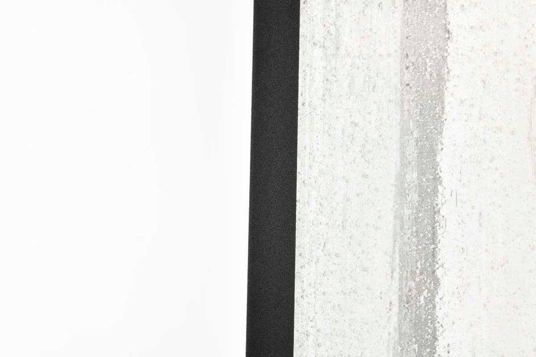 Post Lantern Nuvo 60-7378 Sullivan Collection Outdoor 17 inch Post Light Pole Lantern - Matte Black Finish with Clear Seeded Glass Nuvo