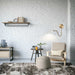 Sconce Nuvo 60-7392 Trilby - 1 Light - Wall Sconce - Matte White with Burnished Brass Nuvo