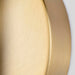 Sconce Nuvo 60-7394 Trilby - 2 Light - Wall Sconce Matte White with Burnished Brass Nuvo