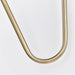 Sconce Nuvo 60-7394 Trilby - 2 Light - Wall Sconce Matte White with Burnished Brass Nuvo