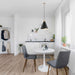 Pendant Nuvo 60-7476 Tango - 1 Light - Large Pendant - Matte Black with Burnished Brass Nuvo