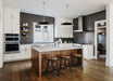Pendant Nuvo 60-7485 Colony - 1 Light - Medium Pendant - Matte Black with Polished Nickel Nuvo