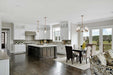 Mini Pendant Nuvo 60-7529 Intersection - 1 Light - Mini Pendant - Burnished Brass with Clear Glass Nuvo