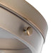 Flush Mount Nuvo 60-7538 Intersection - Large Flush Mount Fixture - Burnished Brass with Clear Glass Nuvo