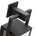 Wall Lantern Nuvo 60-7543 Exhibit - 1 Light - Small Wall Lantern - Matte Black Finish with Clear Beveled Glass Nuvo