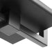 Wall Lantern Nuvo 60-7544 Exhibit - 1 Light - Medium Wall Lantern - Matte Black Finish with Clear Beveled Glass Nuvo