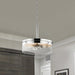 Pendant Nuvo 60-7630 Intersection - 3 Light - Pendant - Polished Nickel with Clear Glass - Polished Nickel Finish Nuvo