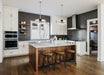 Pendant Nuvo 60-7630 Intersection - 3 Light - Pendant - Polished Nickel with Clear Glass - Polished Nickel Finish Nuvo
