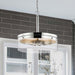 Pendant Nuvo 60-7630 Intersection - 3 Light - Pendant - Polished Nickel with Clear Glass - Polished Nickel Finish Nuvo