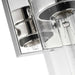 Vanity Nuvo 60-7632 Intersection - 2 Light - Vanity - Polished Nickel with Clear Glass - Polished Nickel Finish Nuvo