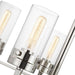Chandelier Nuvo 60-7635 Intersection - 5 Light - Chandelier - Polished Nickel with Clear Glass - Polished Nickel Finish Nuvo