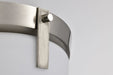 Flush Mount Nuvo 60-7760 Rowen 3 Light Flush Mount - Brushed Nickel Finish - Etched White Glass Nuvo