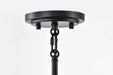 Pendant Nuvo 60-7773 Lakeshore 1 Light Small Pendant - Matte Black & Natural Brass Finish - White Opal Glass Nuvo