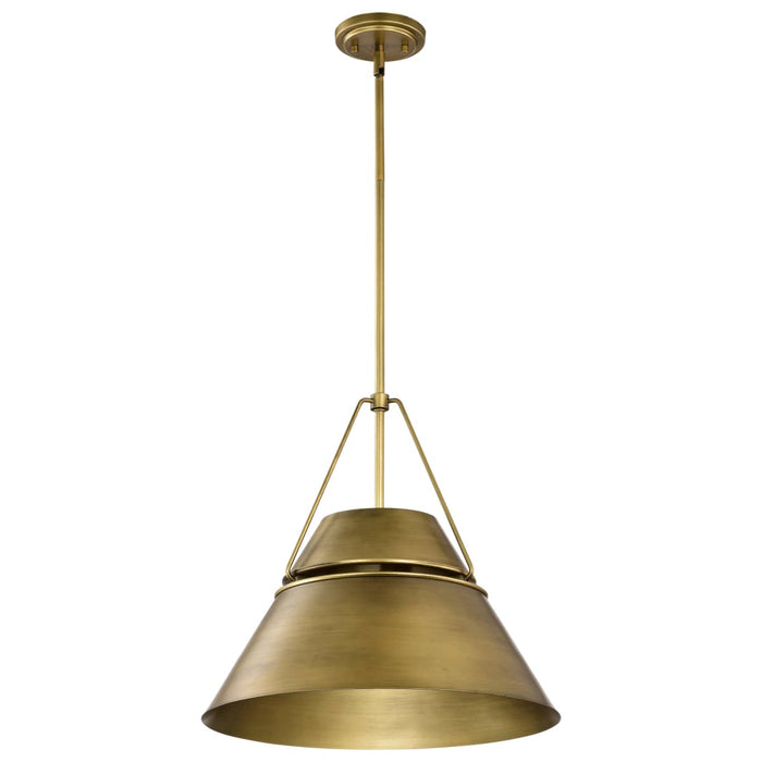 Pendant Nuvo 60-7778 Adina 3 Light Large Pendant - Natural Brass Finish Nuvo