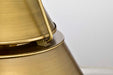 Pendant Nuvo 60-7778 Adina 3 Light Large Pendant - Natural Brass Finish Nuvo