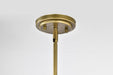 Pendant Nuvo 60-7778 Adina 3 Light Large Pendant - Natural Brass Finish Nuvo
