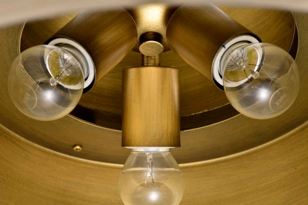 Pendant Nuvo 60-7778 Adina 3 Light Large Pendant - Natural Brass Finish Nuvo