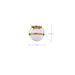 Flush Mount Nuvo 60-7780 Lakeshore 1 Light Small Flush - Natural Brass Finish - White Opal Glass Nuvo