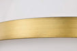 Flush Mount Nuvo 60-7782 Lakeshore 1 Light Large Flush - Natural Brass Finish - White Opal Glass Nuvo