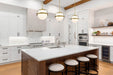 Pendant Nuvo 60-7784 Lakeshore 1 Light Medium Pendant - Natural Brass Finish - White Opal Glass Nuvo