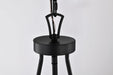 Pendant Nuvo 60-7803 Boliver 3 Light Pendant - 14 Inches - Matte Black Finish - Clear Seeded Glass Nuvo