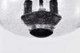 Flush Mount Nuvo 60-7806 Boliver 3 Light Flush Mount - Matte Black Finish - Clear Seeded Glass Nuvo