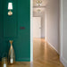 Flush Mount Nuvo 60-7807 Boliver 3 Light Flush Mount - Vintage Brass Finish - Clear Seeded Glass Nuvo